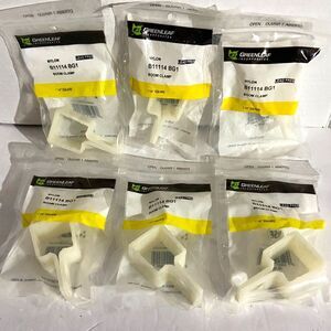Lot Of 6 Green Leaf B11114 Boom Clamp 1 1/4" Square